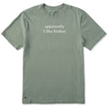 Men's Apparently I Like Frisbee Short Sleeve Crusher Tee product image 1
