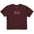 Women's Apparently I Like Rugby Short Sleeve Crusher Boxy product image 1