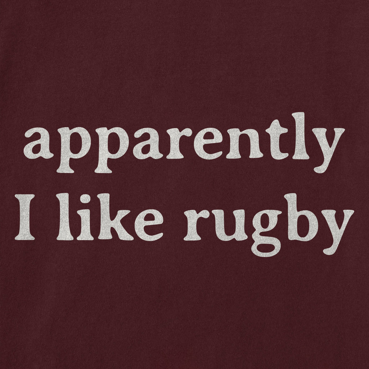 Women's Apparently I Like Rugby Short Sleeve Crusher Boxy product image 2