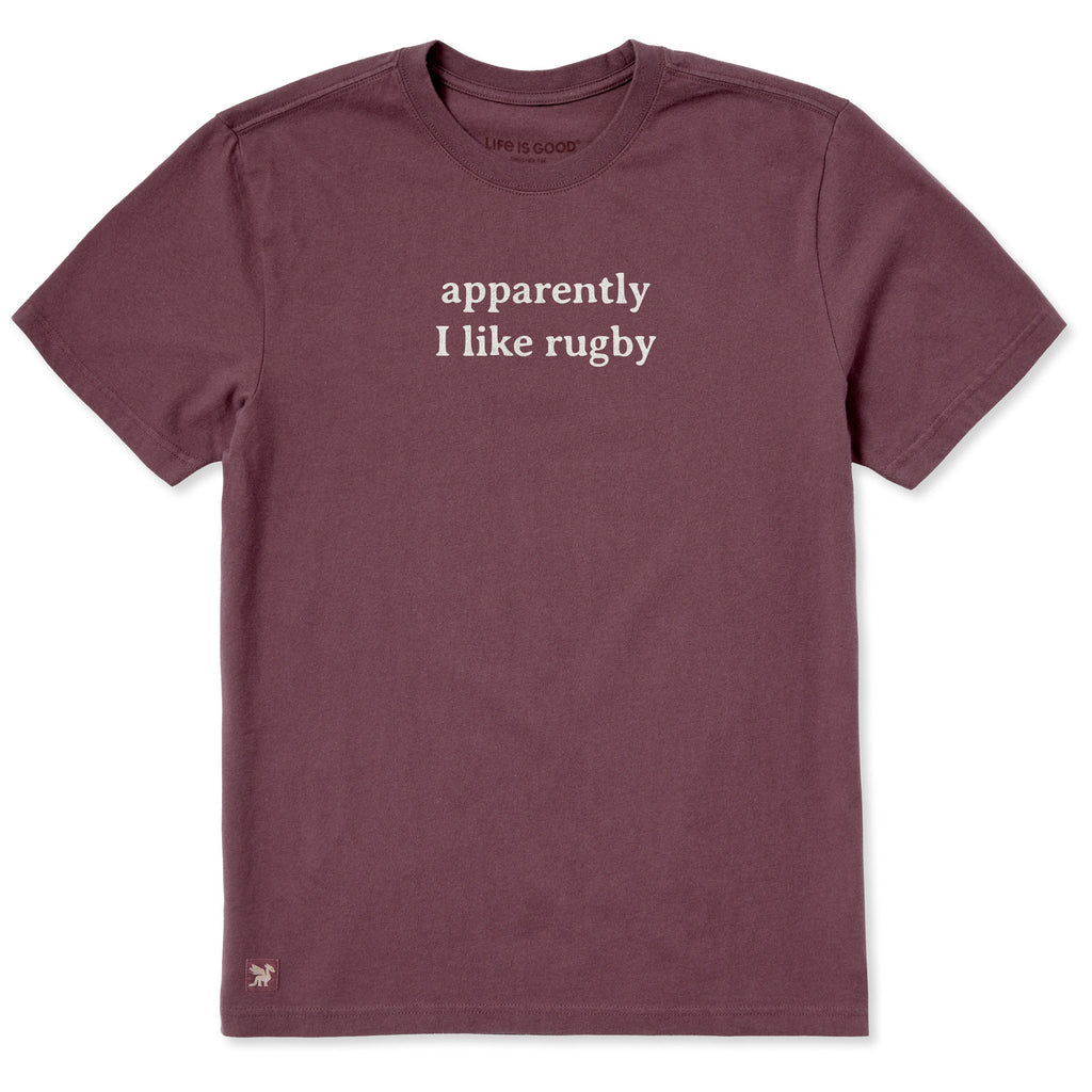 Men's Apparently I Like Rugby Short Sleeve Crusher Tee product image 1