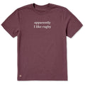 Men's Apparently I Like Rugby Short Sleeve Crusher Tee product image 1