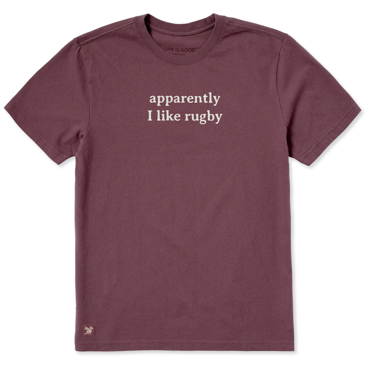 Men's Apparently I Like Rugby Short Sleeve Crusher Tee product image 1
