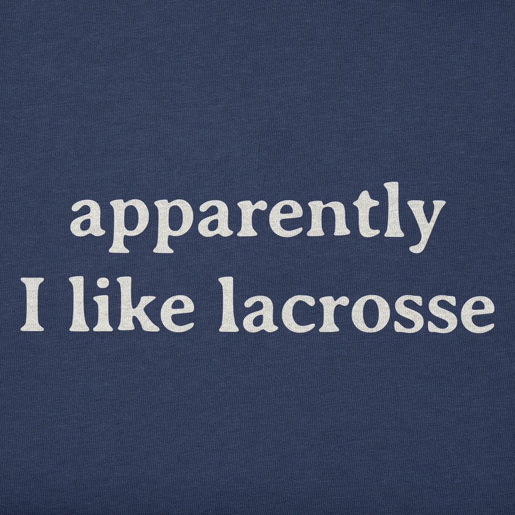 Men's Apparently I Like Lacrosse Short Sleeve Tee product image 4