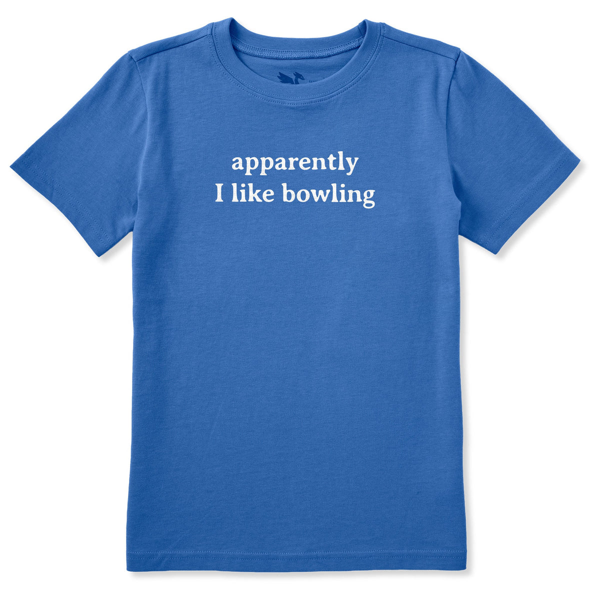 Kids Apparently I like Bowling Short Sleeve Crusher Tee product image 1