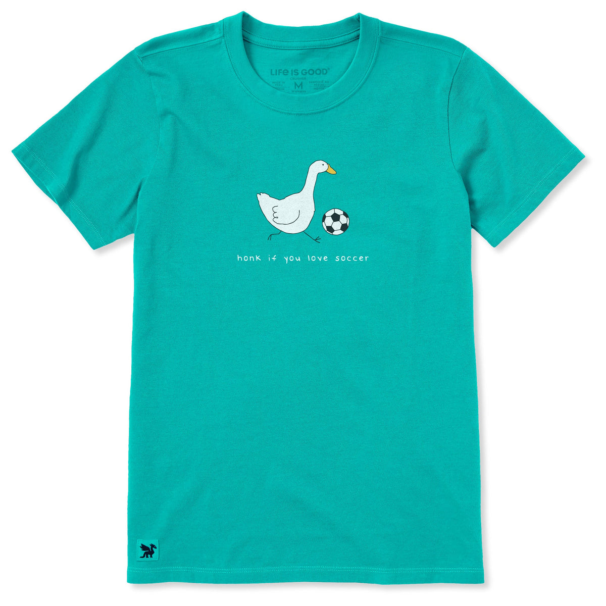 Women's Honk if you Love Soccer Short Sleeve Crusher Tee product image 1
