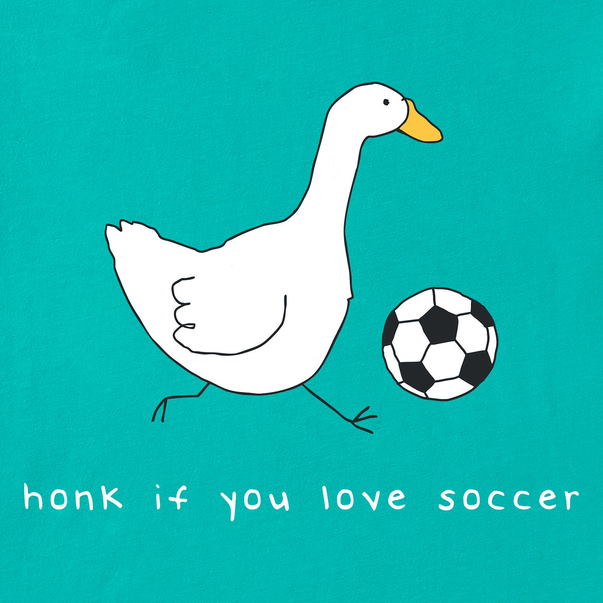 Women's Honk if you Love Soccer Short Sleeve Crusher Tee product image 2