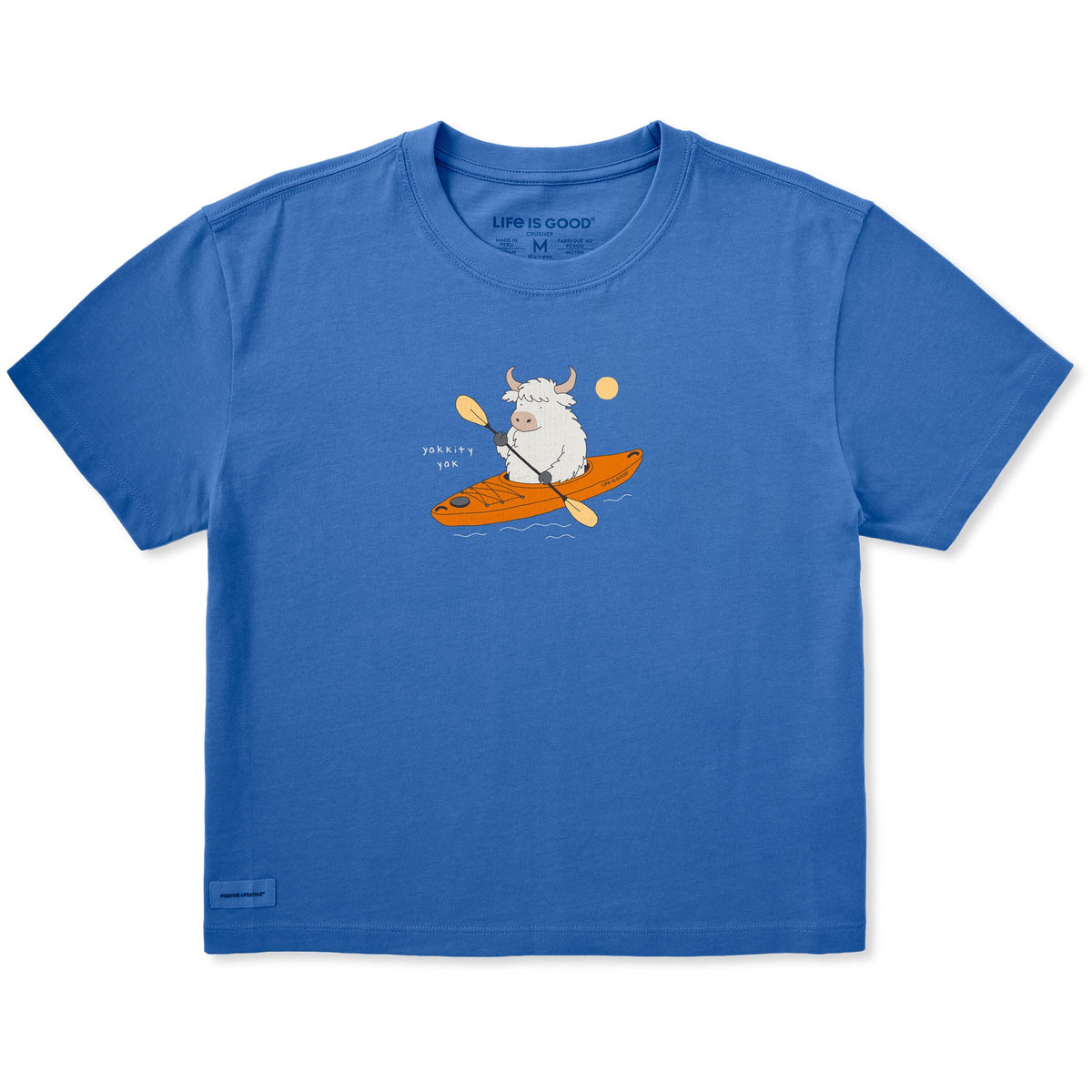 Women's Yakkity Yak Short Sleeve Crusher Boxy Tee product image 1