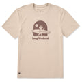 Men's Long Weekend Dachshund Short Sleeve Crusher Tee product image 1
