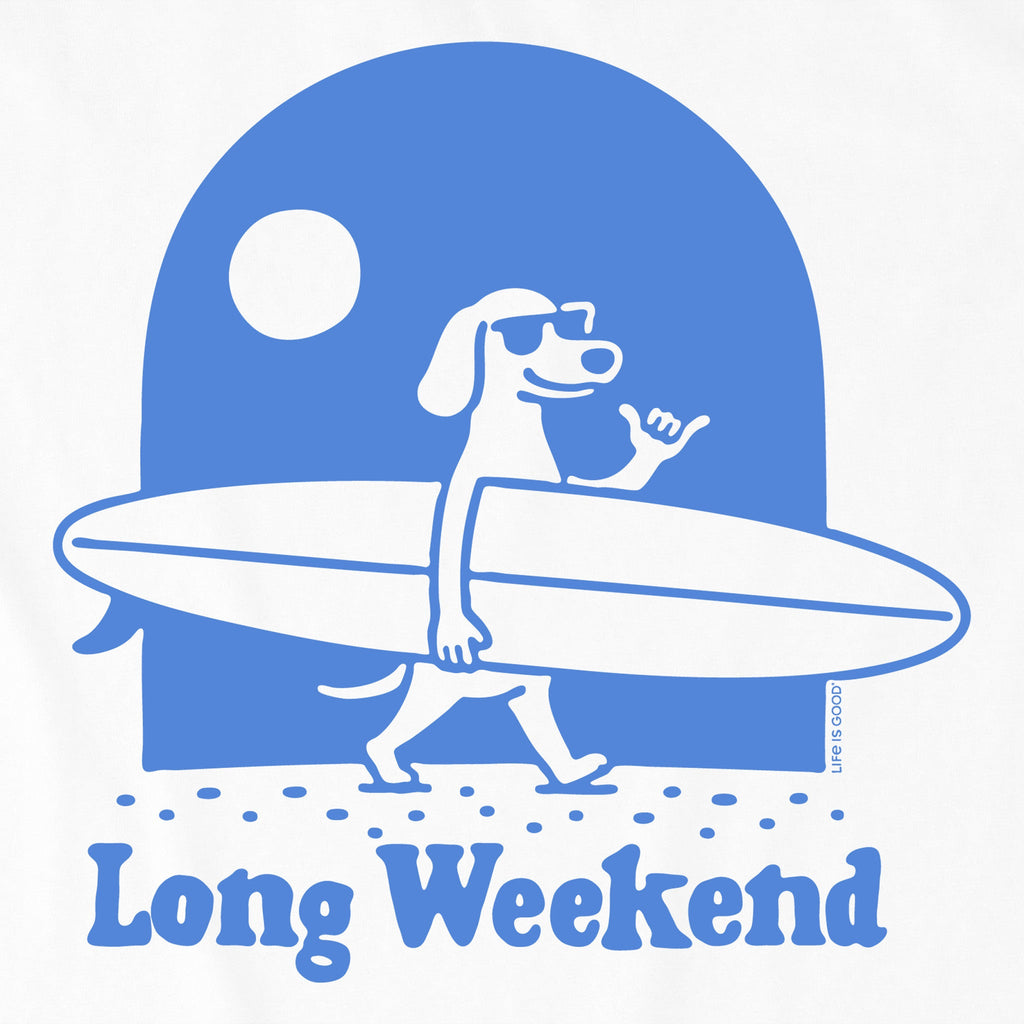 Women's Long Weekend Dachshund Crusher-LITE Shrunken Tee product image 2