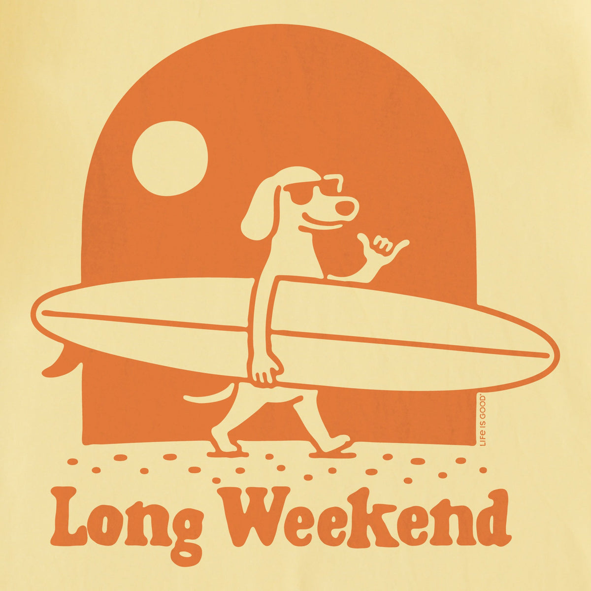 Kids Long Weekend Dachshund Short Sleeve Crusher Tee product image 2
