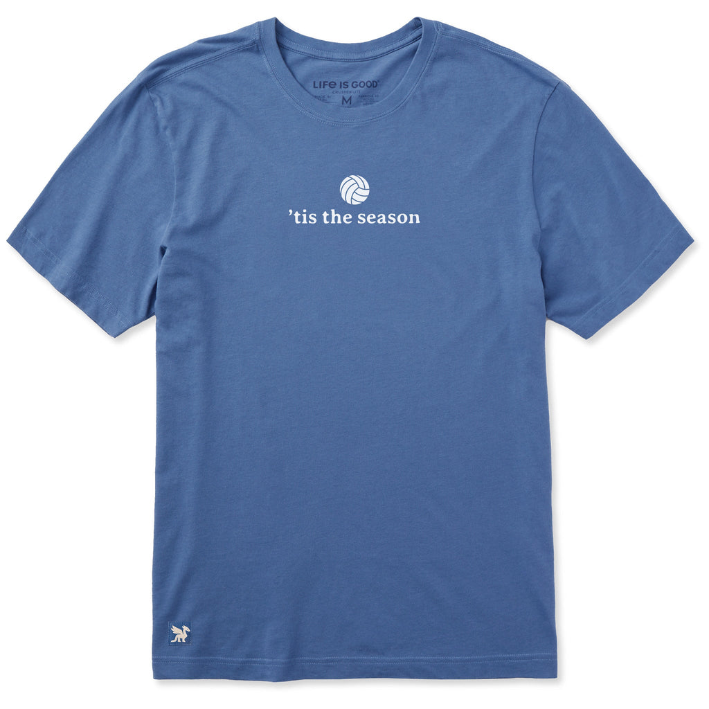 Men's Tis the Season Volleyball Short Sleeve Crusher Tee product image 1