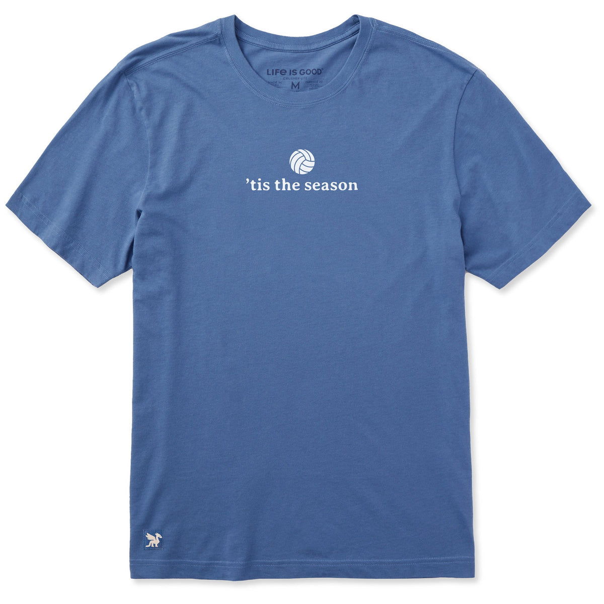 Men's Tis the Season Volleyball Short Sleeve Crusher Tee product image 1