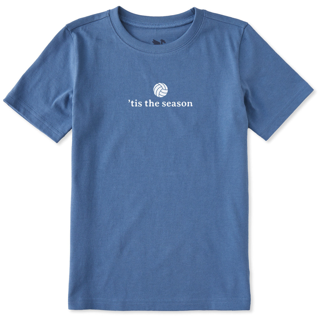 Kids Tis the Season Volleyball Short Sleeve Crusher Tee product image 1