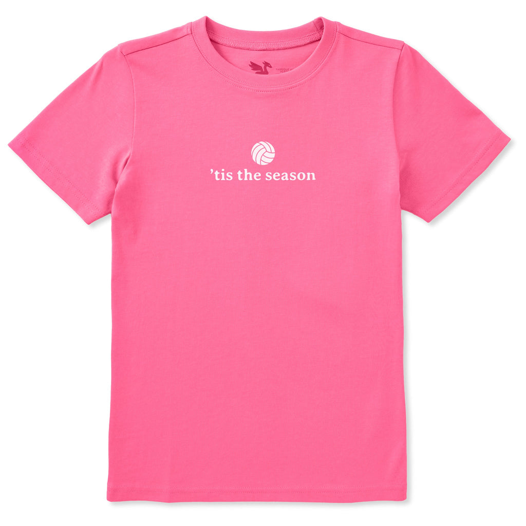 Kids Tis the Season Volleyball Short Sleeve Crusher Tee product image 3