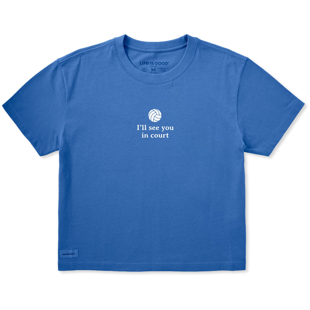Women's I'll See You in Court Volleyball Short Sleeve product image 1