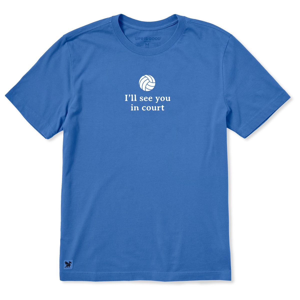 Men's I'll See You in Court Volleyball Short Sleeve Crusher product image 1