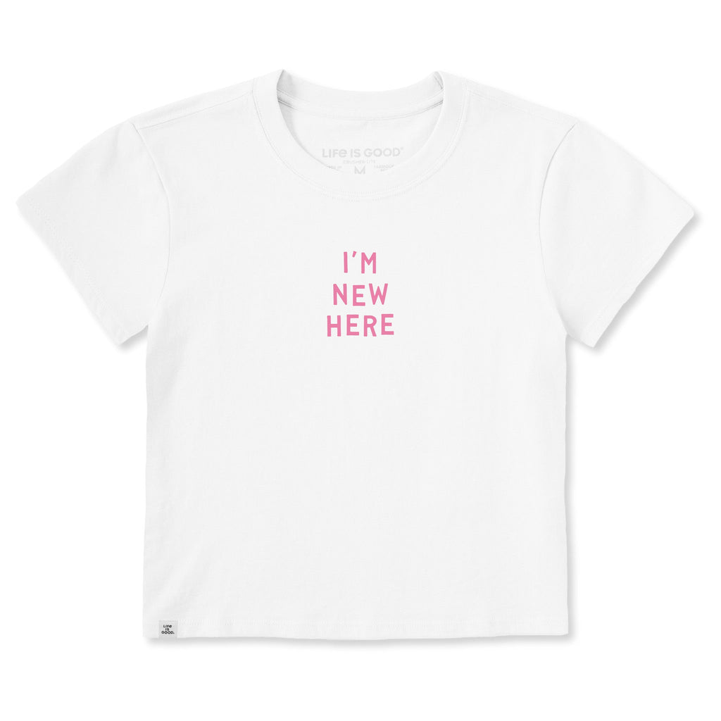 Women's I'm New Here Crusher-LITE Shrunken Tee product image 1