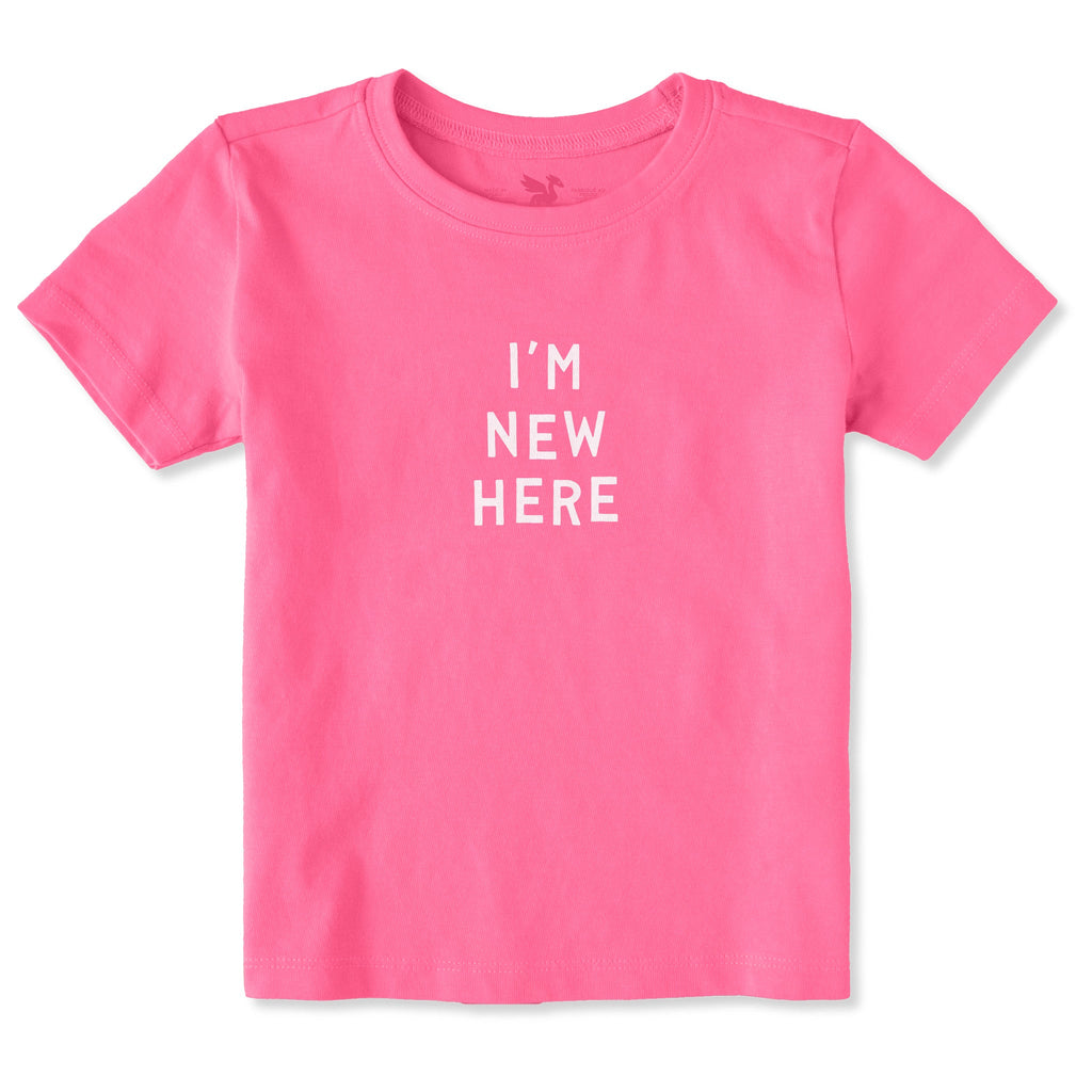 Toddler I'm New Here Short Sleeve Crusher Tee product image 3