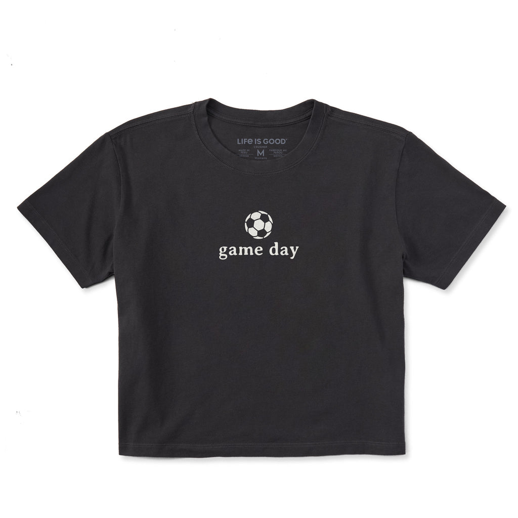 Women's Game Day Soccer Short Sleeve Crusher Boxy Tee product image 1