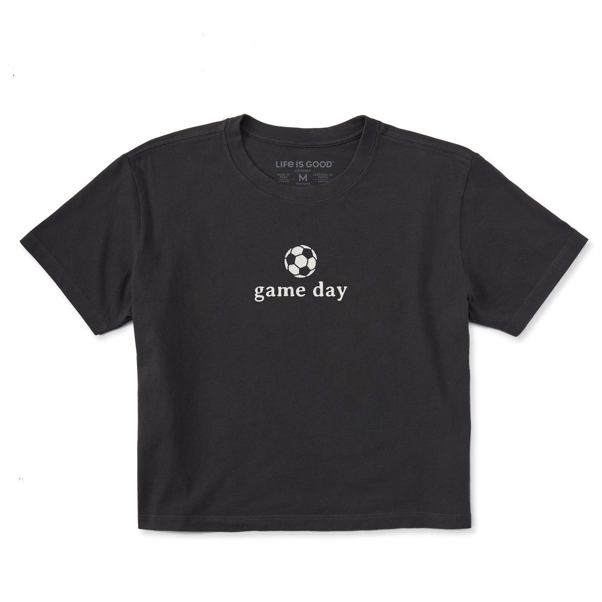 Women's Game Day Soccer Short Sleeve Crusher Boxy Tee product image 1