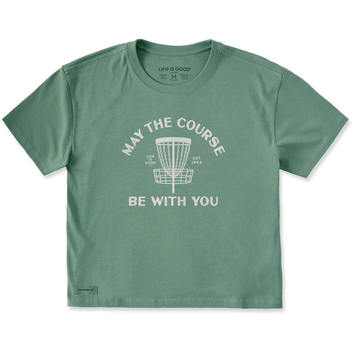 Women's May the Course Be With You Disc Golf Short Sleeve product image 1