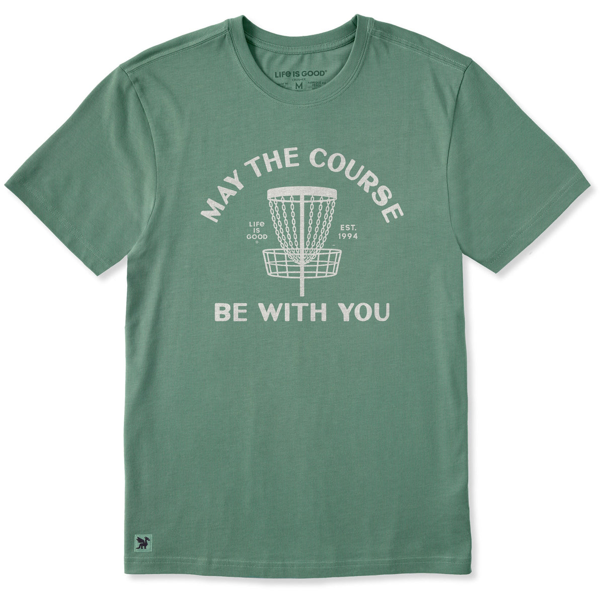 Men's May the Course Be With You Disc Golf Short Sleeve product image 1