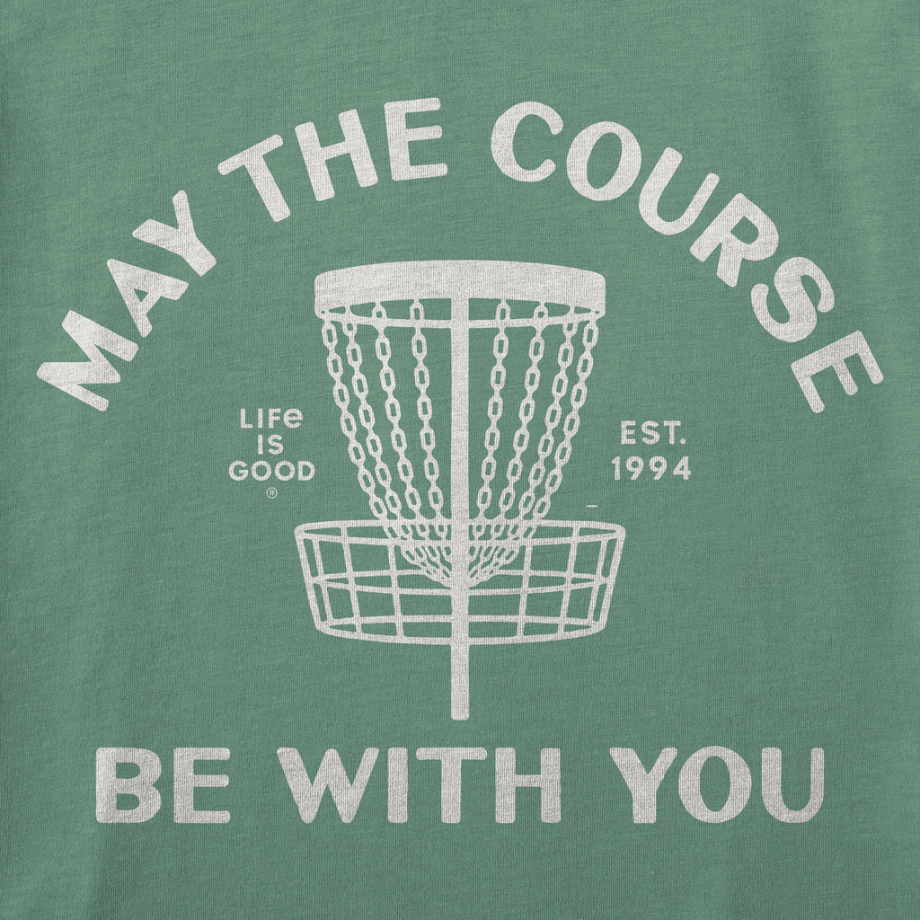 Men's May the Course Be With You Disc Golf Short Sleeve product image 2