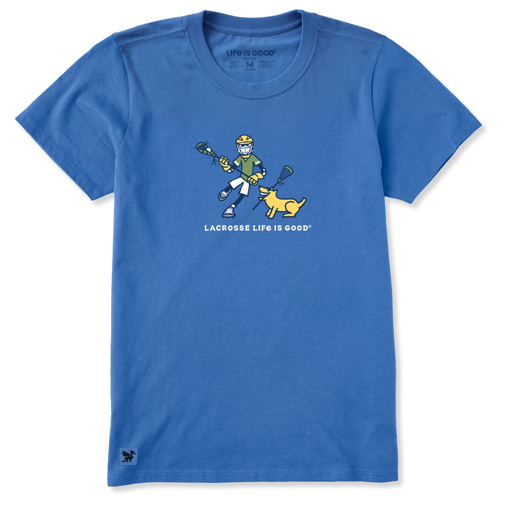 Women's Lacrosse Life is Good Short Sleeve Crusher Tee product image 1