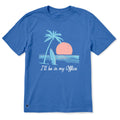 Men's I'll be in my Office Surfing Short Sleeve Crusher Tee product image 1