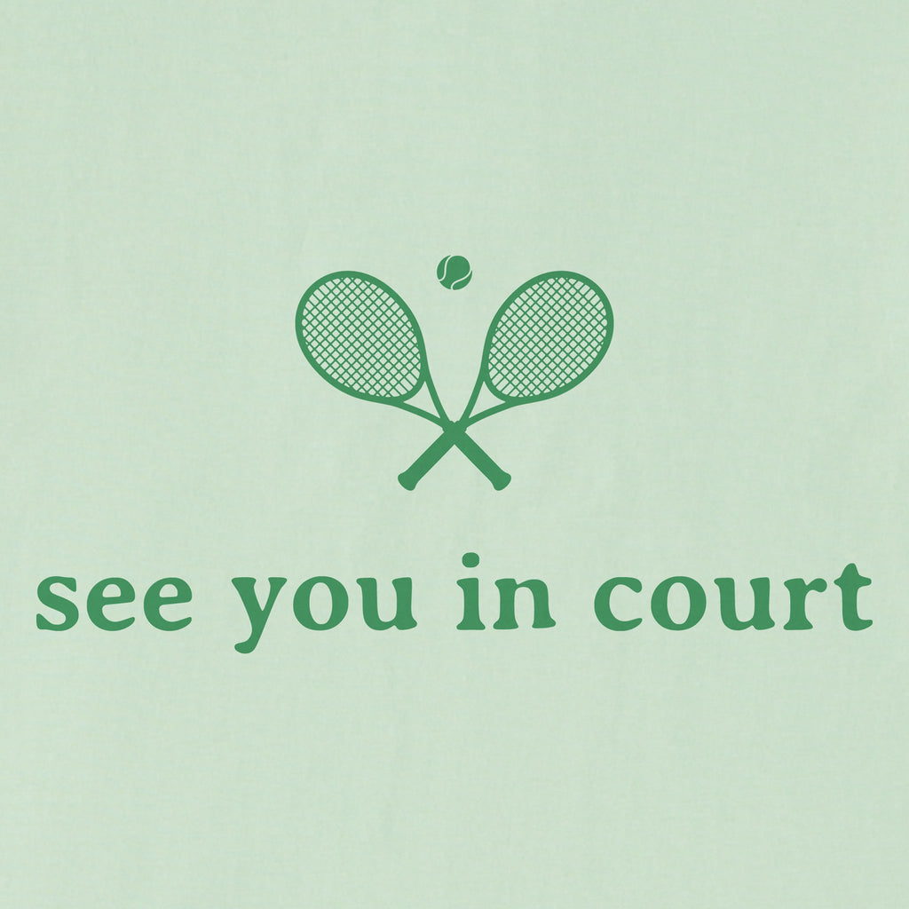 Women's See You in Court Tennis Short Sleeve Crusher Tee product image 2