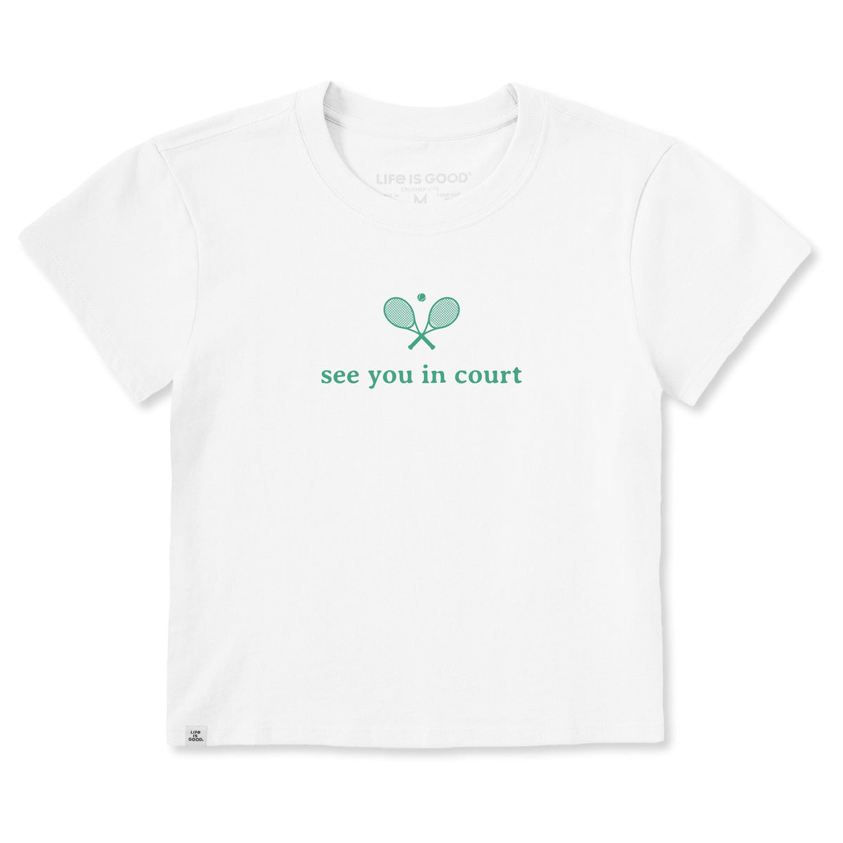 Women's See You in Court Tennis Crusher-LITE Shrunken Tee product image 1