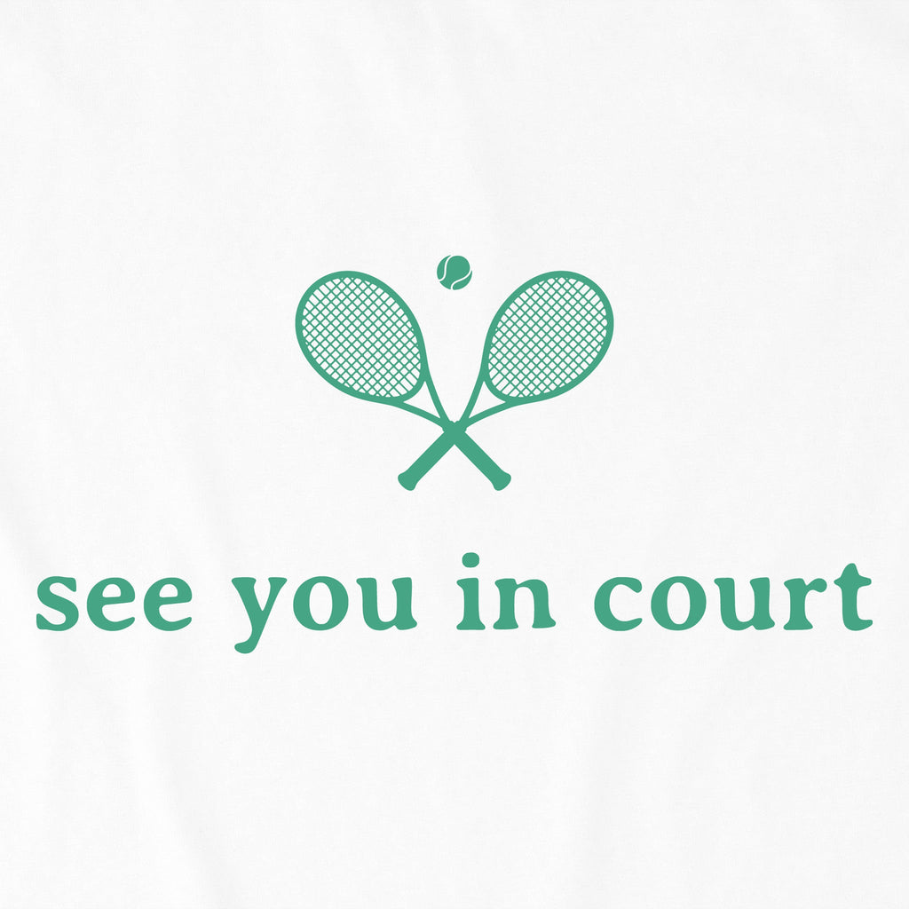 Women's See You in Court Tennis Crusher-LITE Shrunken Tee product image 2