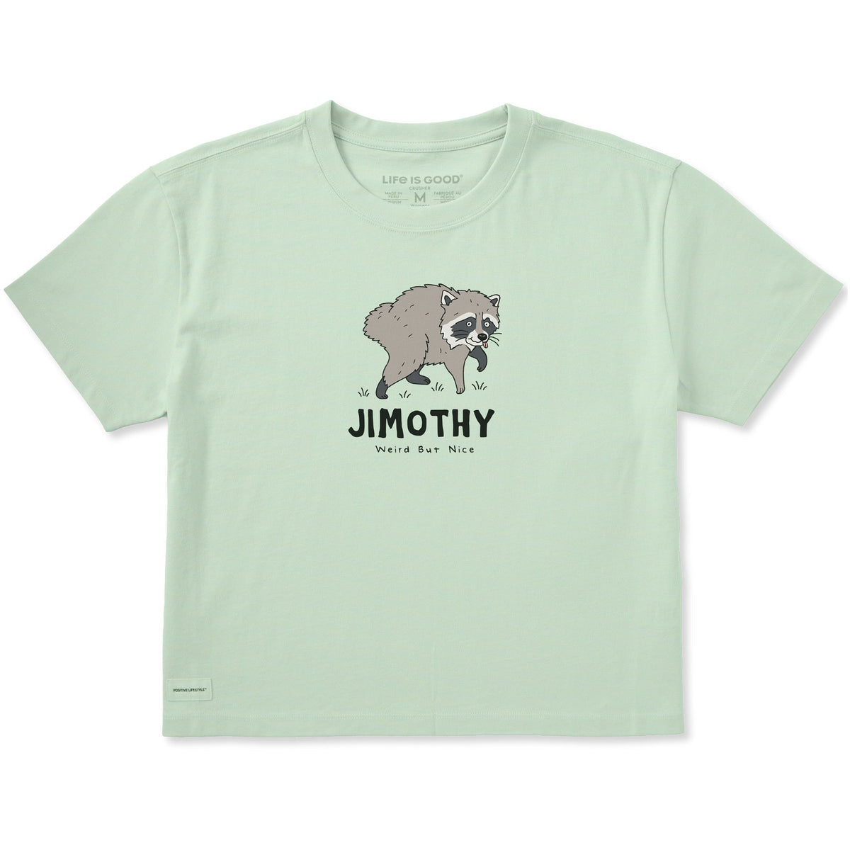 Women's Jimothy Weird but Nice Short Sleeve Crusher Boxy Tee product image 1
