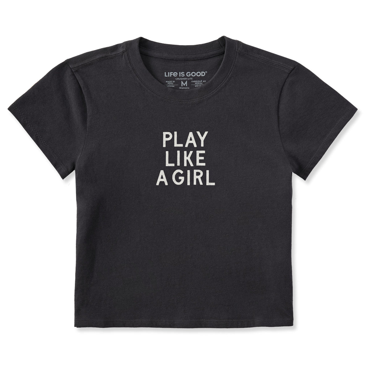 Women's Play Like a Girl Crusher-LITE Shrunken Tee product image 1