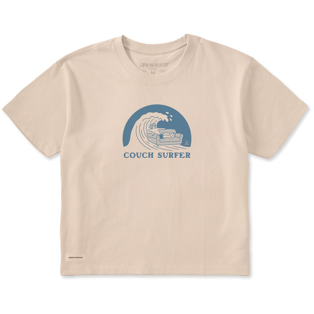 Women's Couch Surfer Short Sleeve Crusher Boxy Tee product image 1