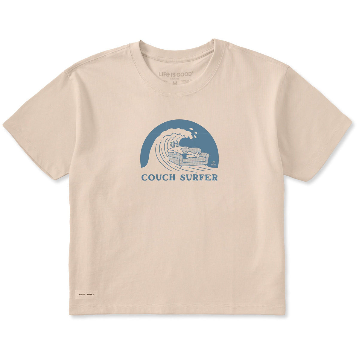 Women's Couch Surfer Short Sleeve Crusher Boxy Tee product image 1