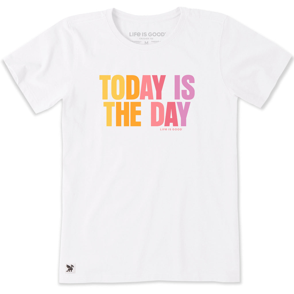 Women's Today is the Day Bold Short Sleeve Crusher Tee product image 1