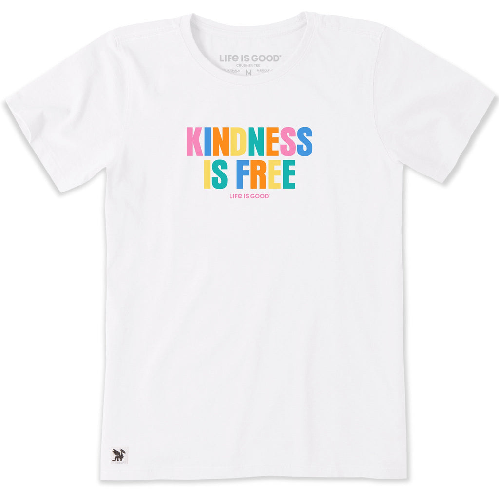 Women's Kindness is Free Bold Short Sleeve Crusher Tee product image 1