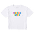 Women's Kindness is Free Bold Short Sleeve Crusher Boxy Tee product image 1