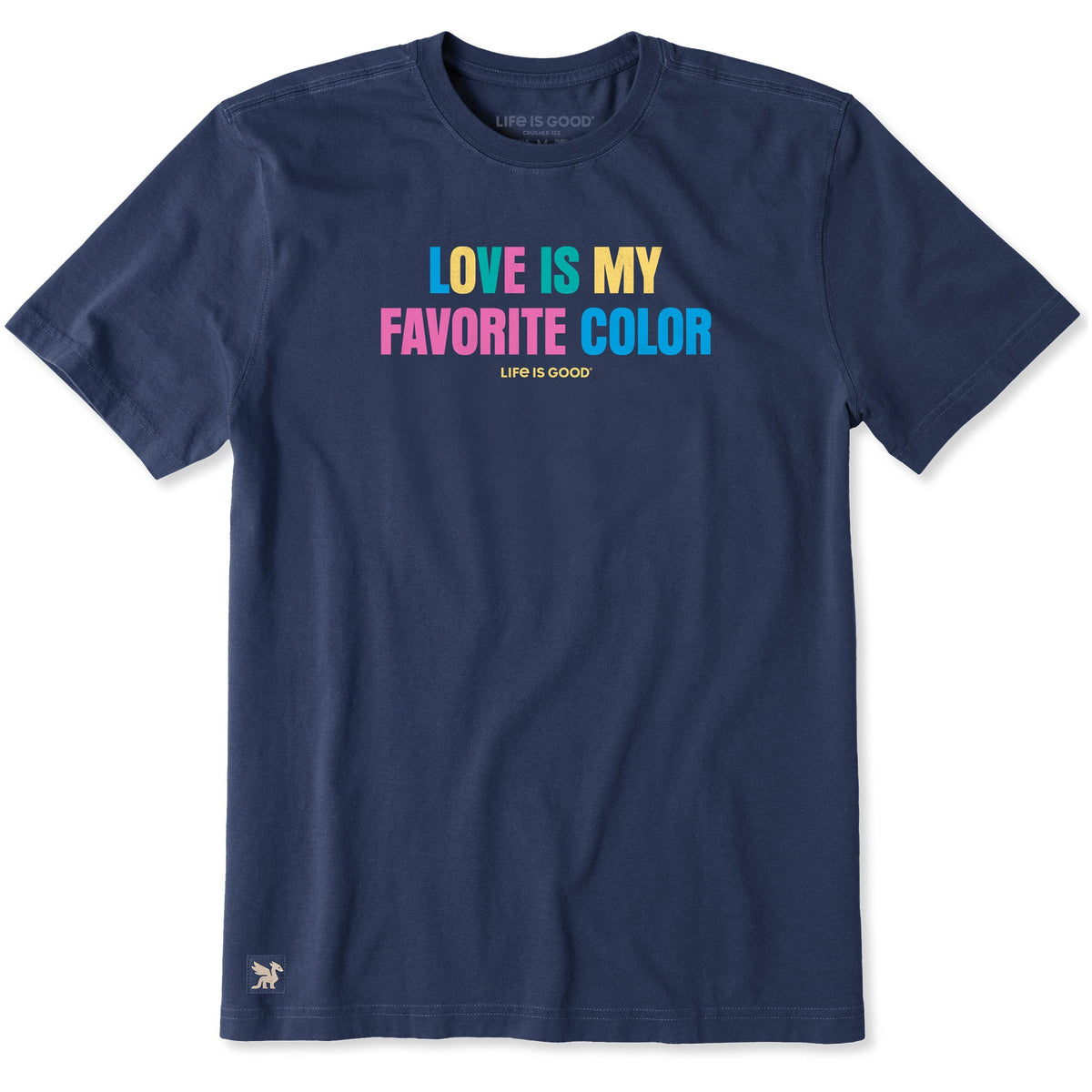 Men's Love is My Favorite Color Bold Short Sleeve Tee product image 1