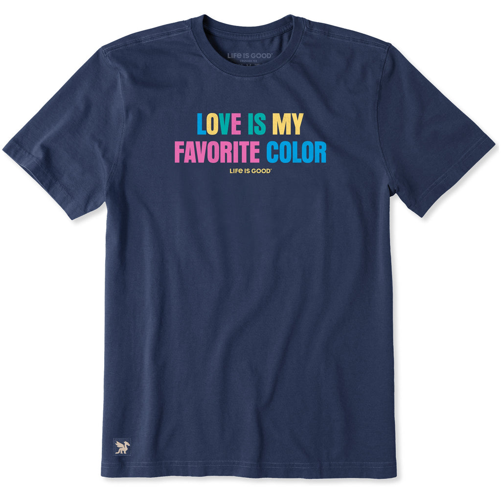 Men's Love is My Favorite Color Bold Short Sleeve Tee product image 3