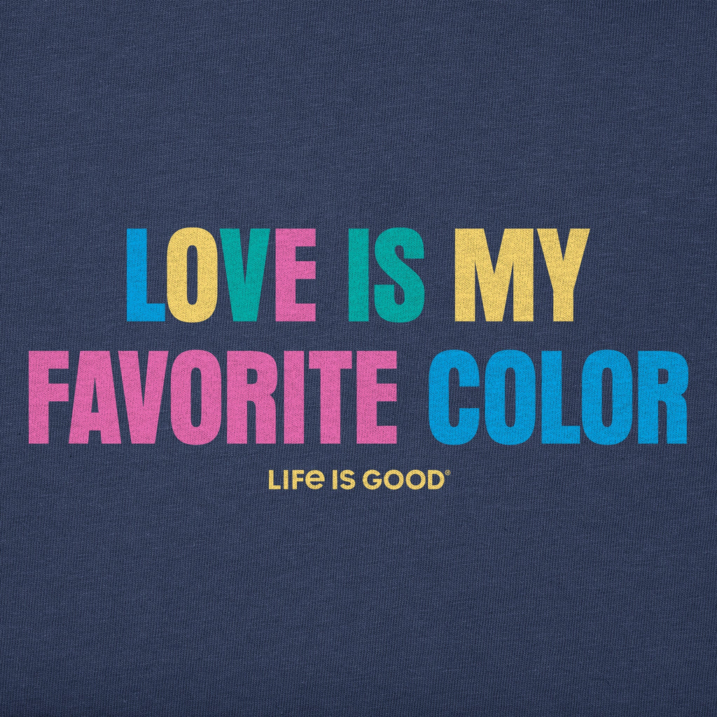 Men's Love is My Favorite Color Bold Short Sleeve Tee product image 4
