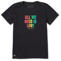 Women's All We Need is Love Bold Short Sleeve Tee product image 1