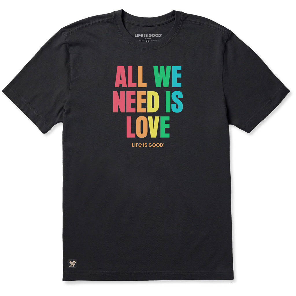 Men's All We Need is Love Bold Short Sleeve Tee product image 1