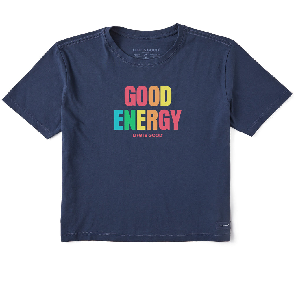 Women's Good Energy Bold Short Sleeve Crusher Boxy Tee product image 1
