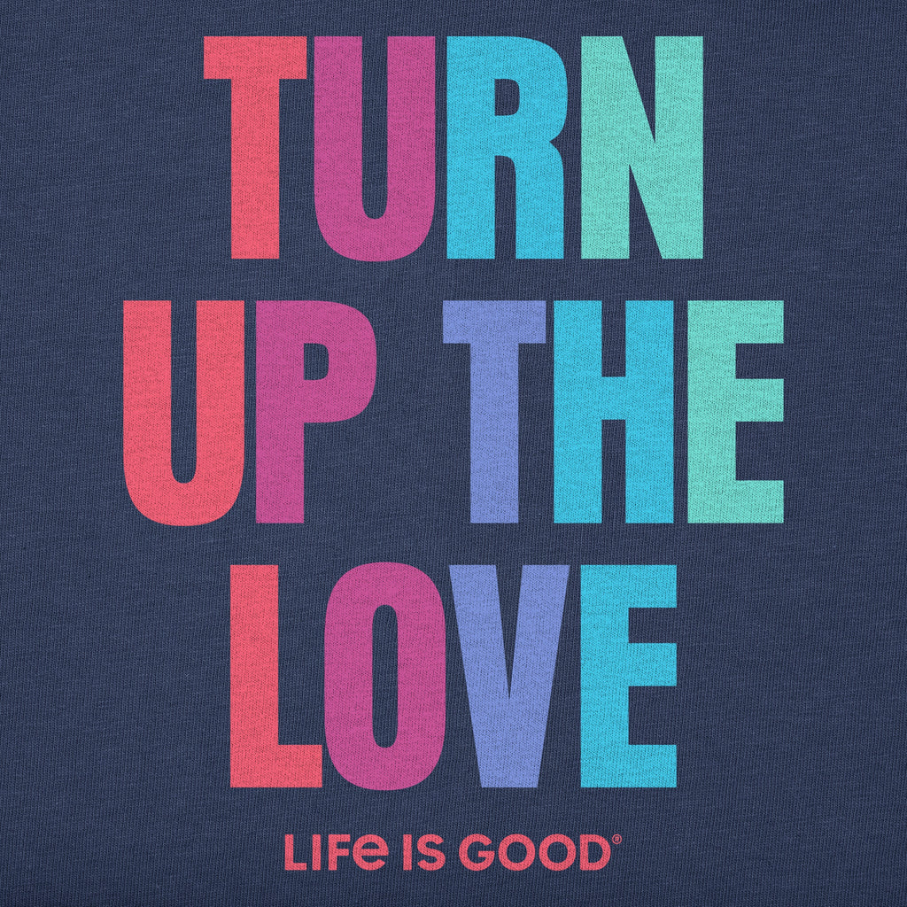Kids Turn Up the Love Bold Short Sleeve Crusher Tee product image 2