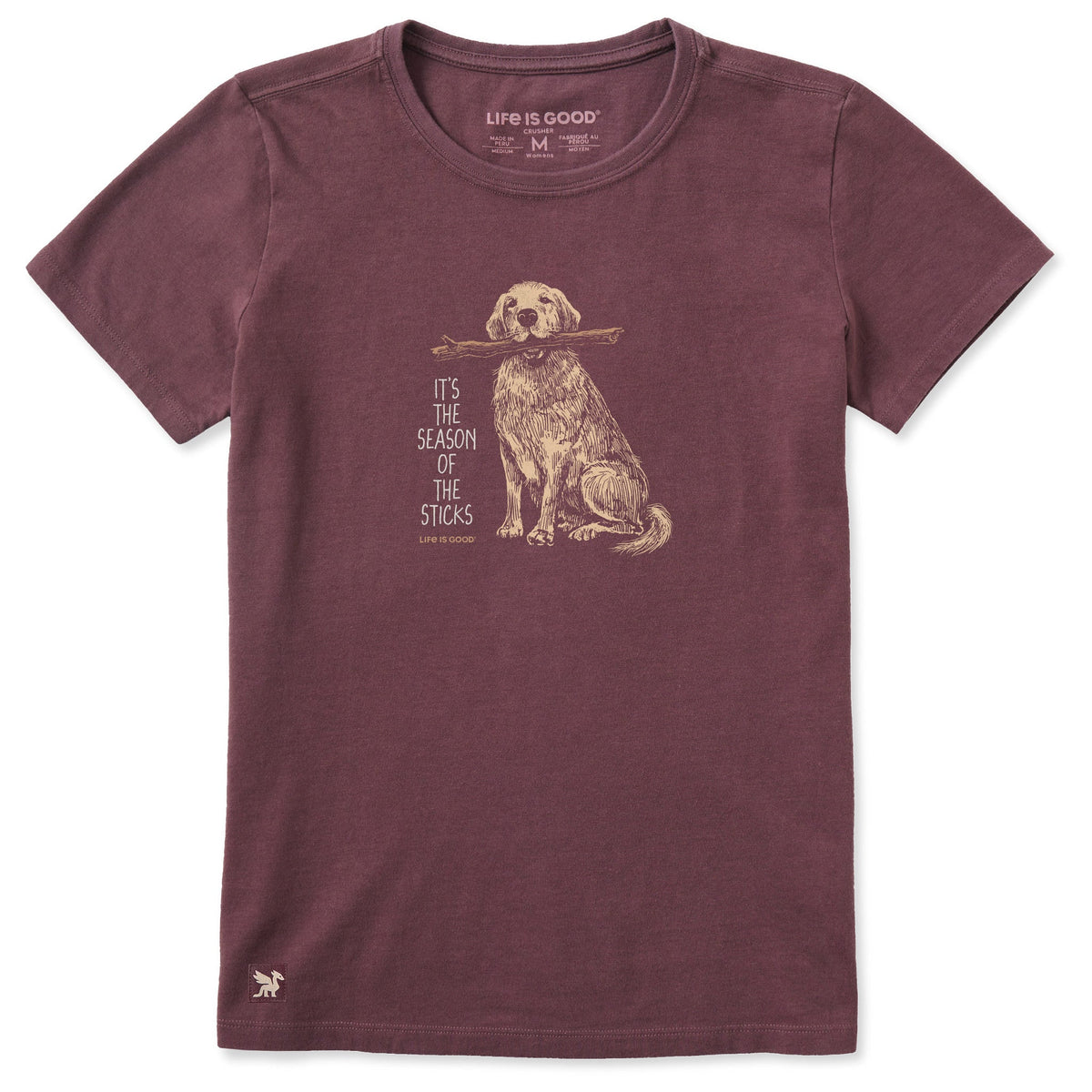 Women's It's the Season of Sticks Short Sleeve Crusher Tee product image 3