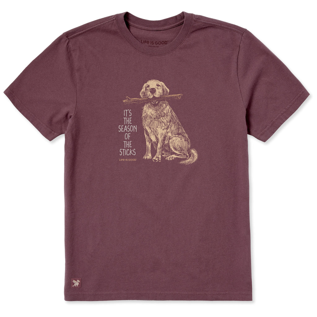 Men's It's the Season of Sticks Short Sleeve Crusher Tee product image 1