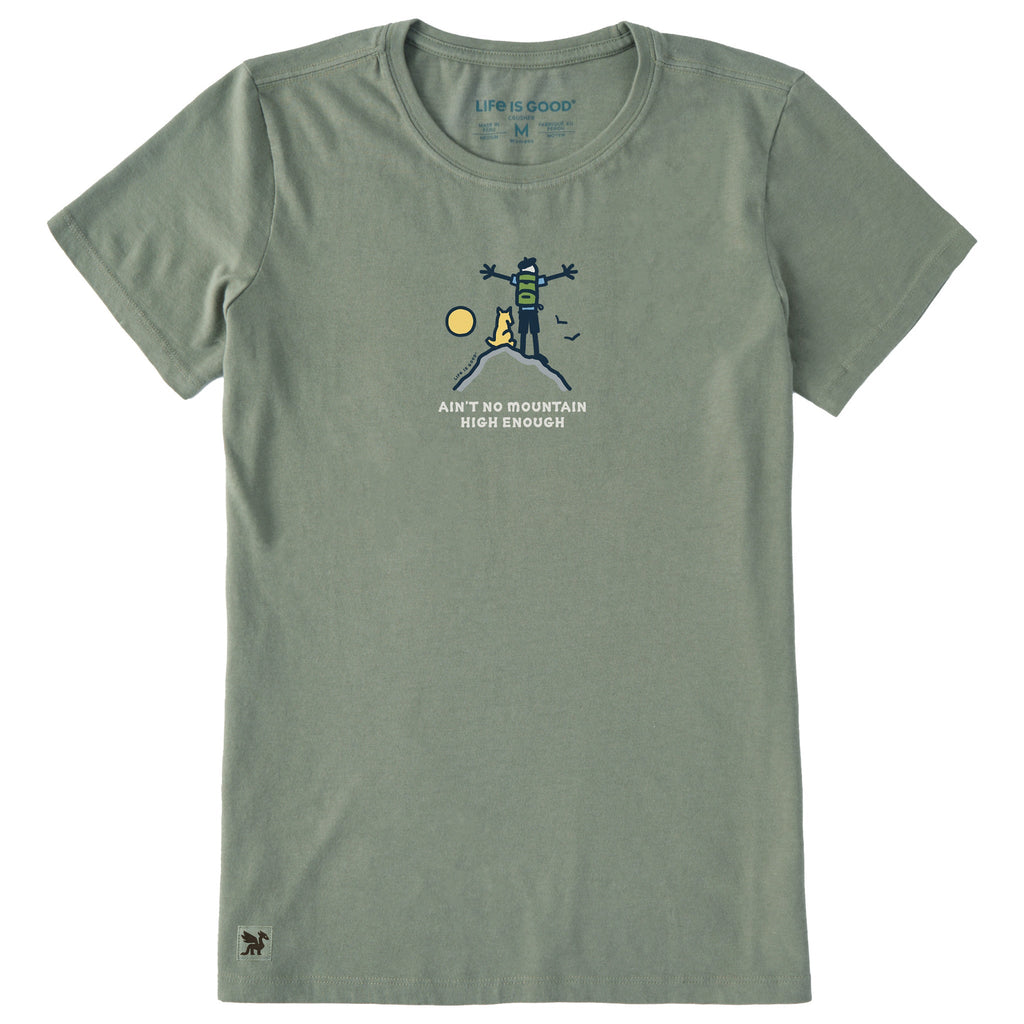 Women's Ain't No Mountain High Short Sleeve Crusher Tee