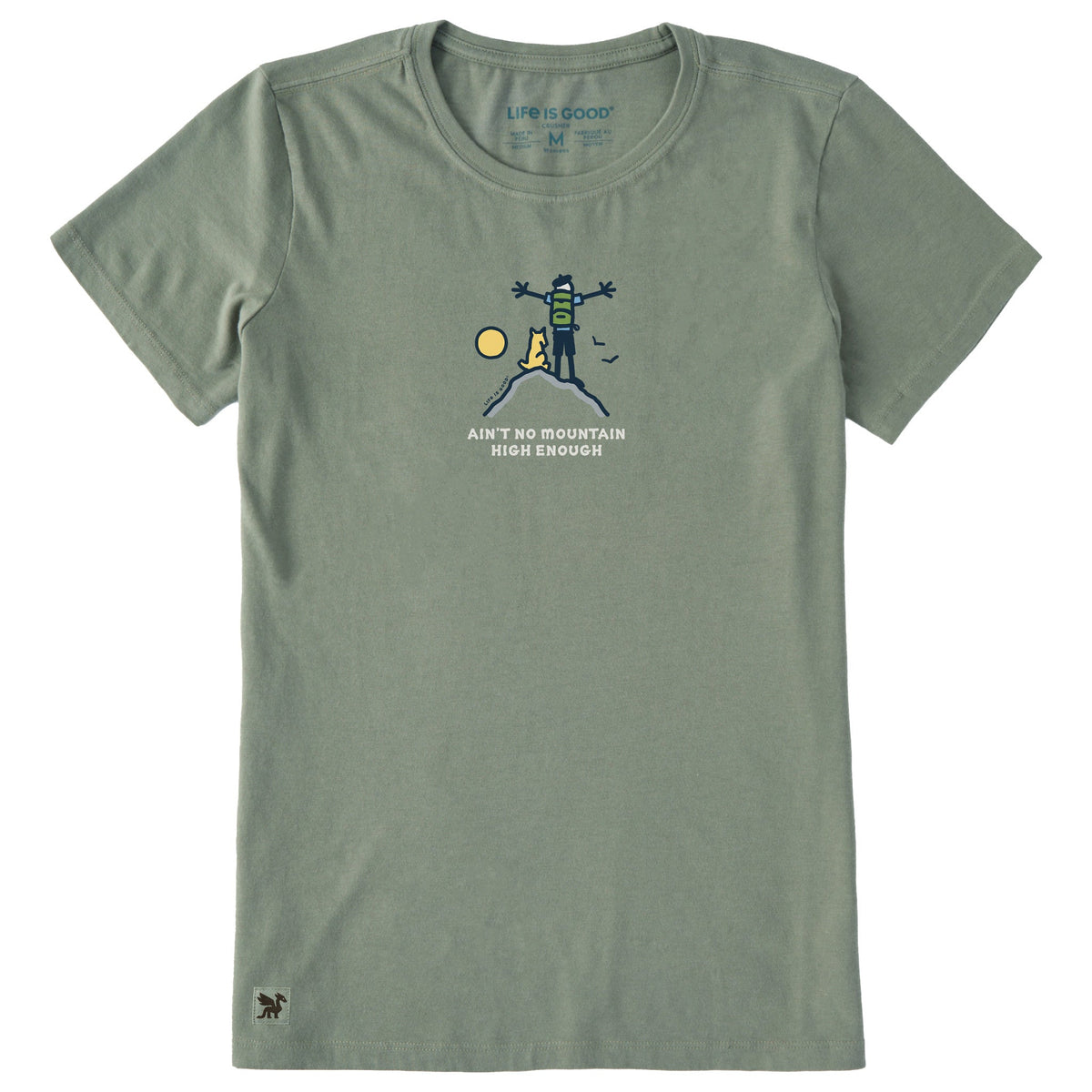 Women's Ain't No Mountain High Short Sleeve Crusher Tee